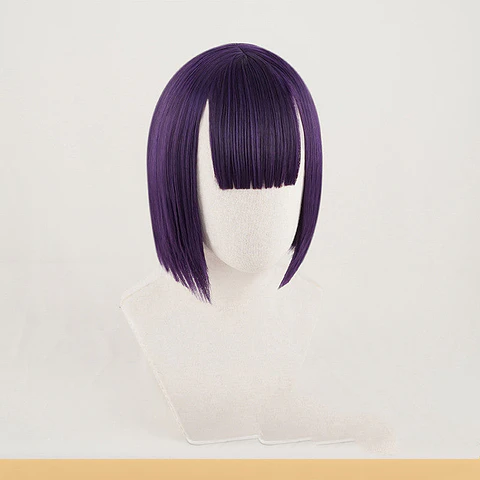 Short Purple Cosplay Wigs