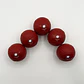 USA - Pack of 4 Heavy Juggling Balls 300g. Winding Jugglers. Red Training Balls (7.5 cm) (Shipping from USA) - Miniatura 4
