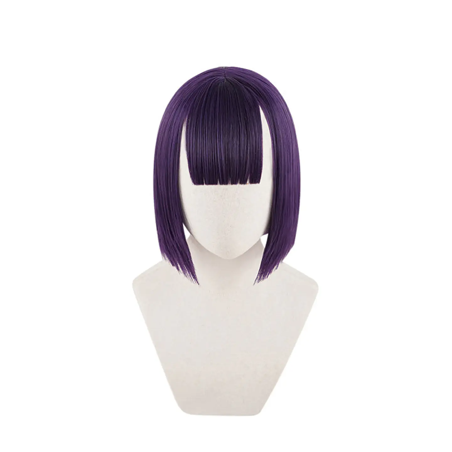 Short Purple Cosplay Wigs 3