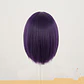Short Purple Cosplay Wigs - Miniatura 5