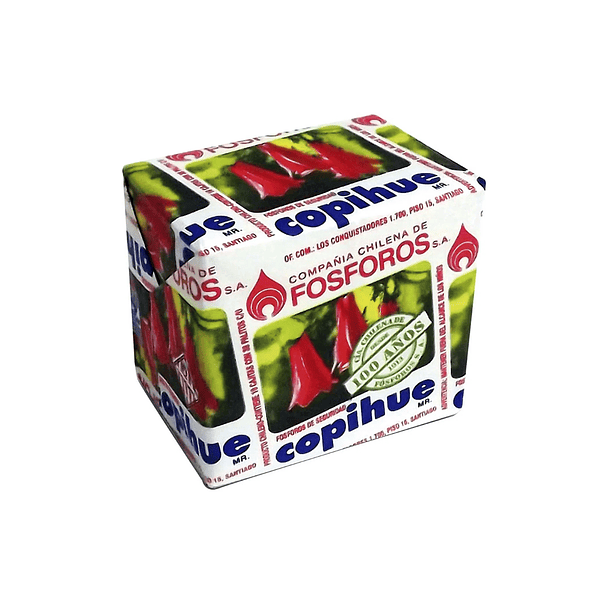 Fosforos copihue 10*38und 