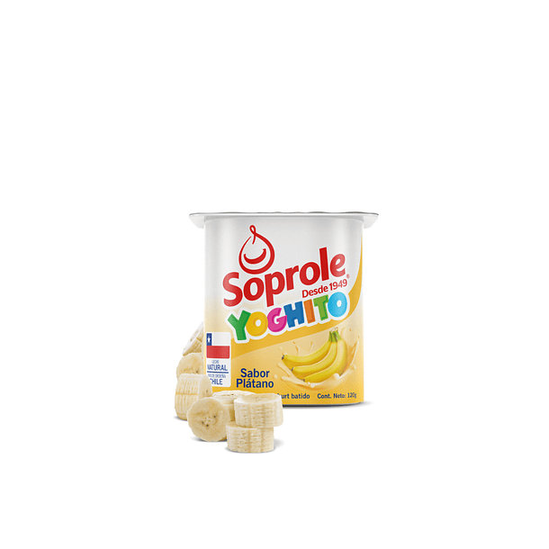Soprole Yogurth Batido 120 grs PLATANO 