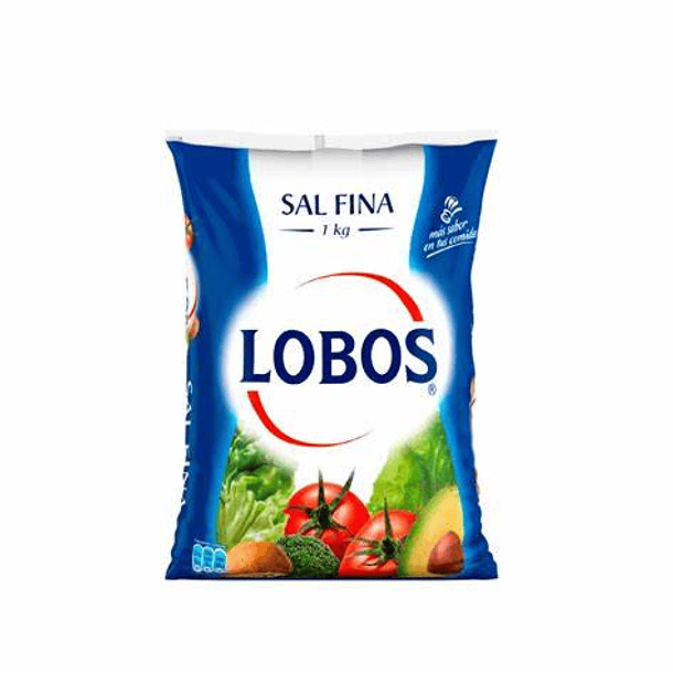 Sal de Mar 1 kg Lobos Fina 