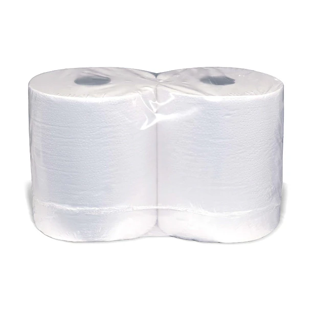 Toalla Jumbo Blanca 190mt Pack 2Un Unidad 