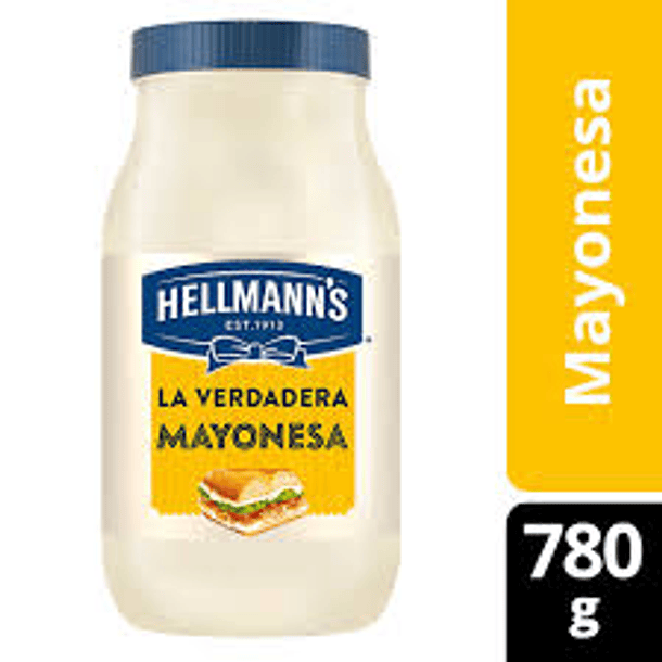 Mayonesa Hellmann's Frasco 780 