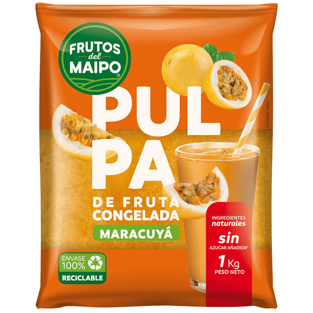 Pulpa de Fruta Congelada (Kg) Maracuya 