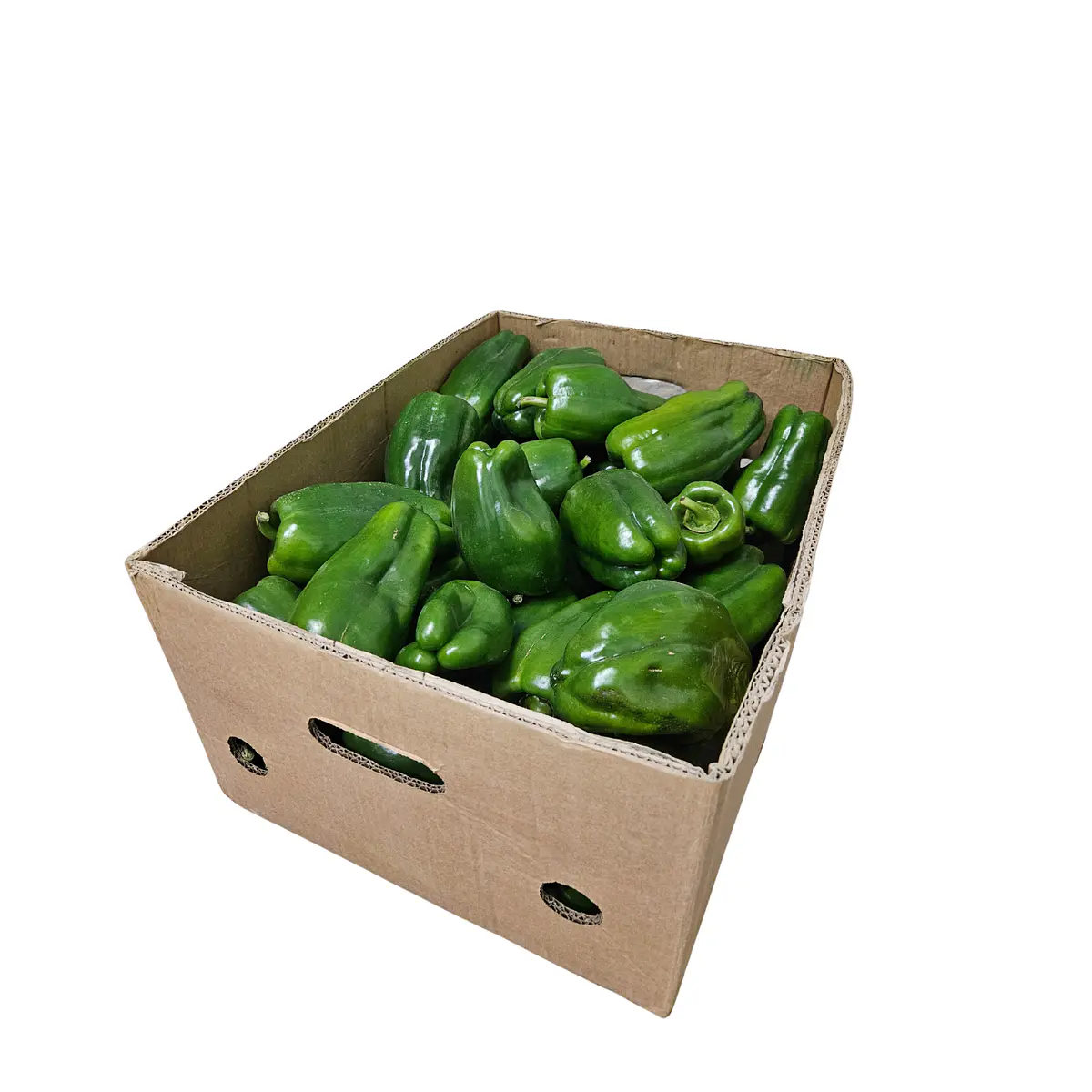 Caja de Pimenton Verde