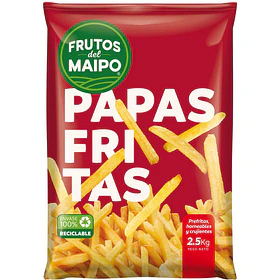 Papas PreFritas Congelado (2.5Kg)
