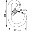 CORE LOCK - Mosquetón 4