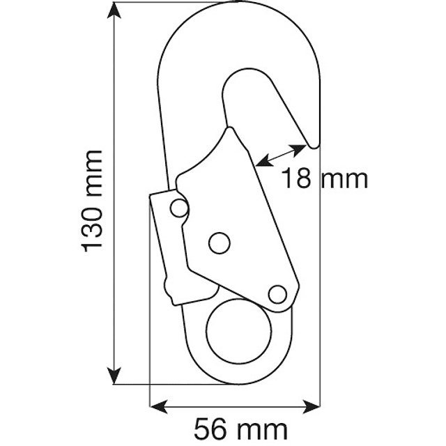 HOOK 18 MM 2