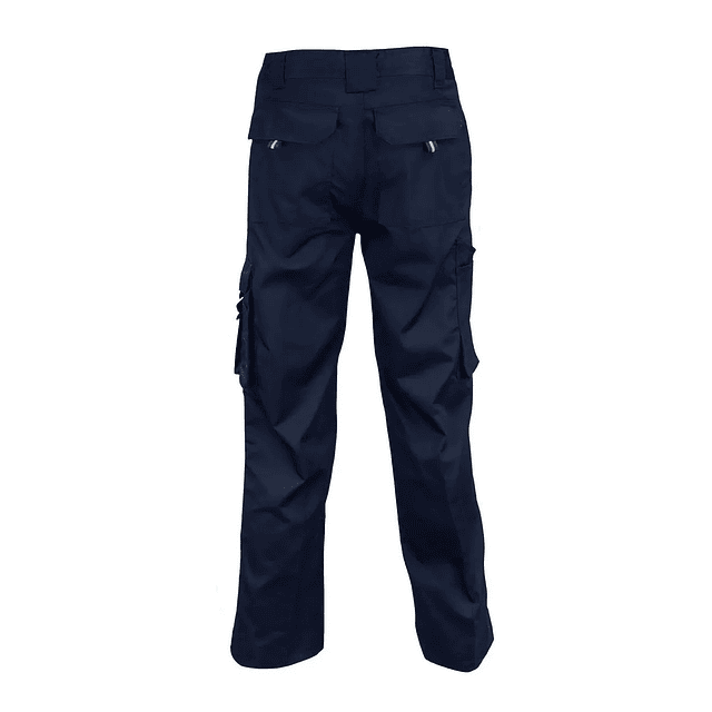 Pantalon Activex Cargo Gabardina 80/20 Azul UV 2