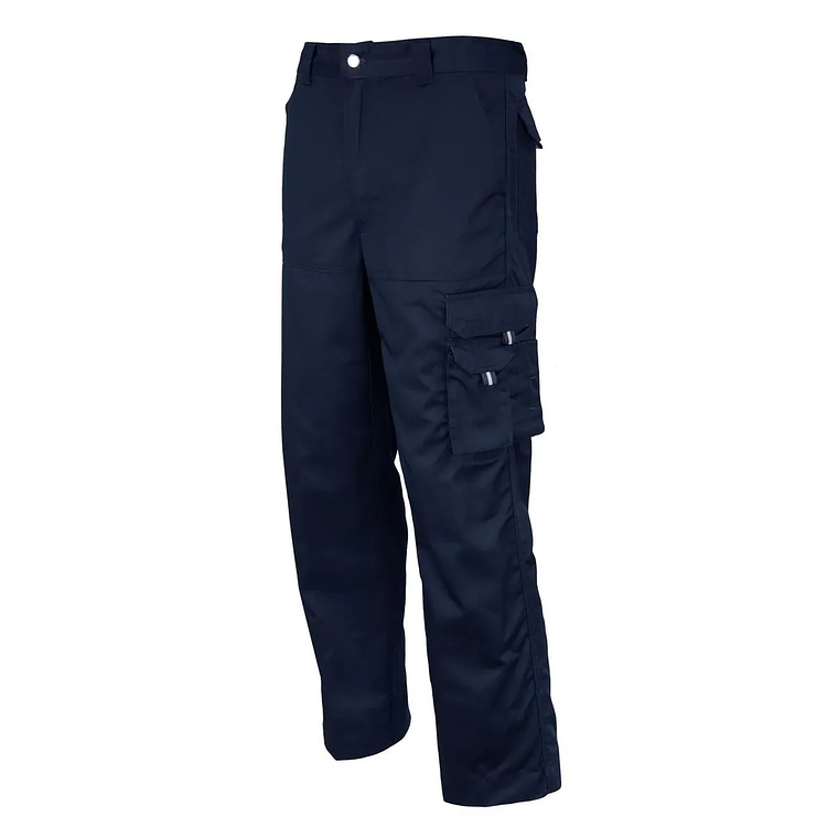 Pantalon Activex Cargo Gabardina 80/20 Azul UV 3