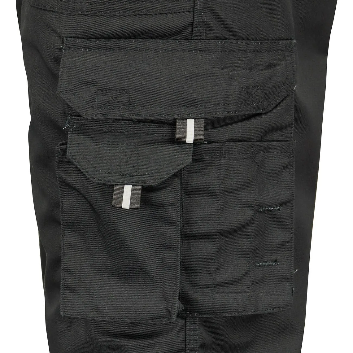 Pantalon Activex Cargo Gabardina 80/20 Negro UV 4