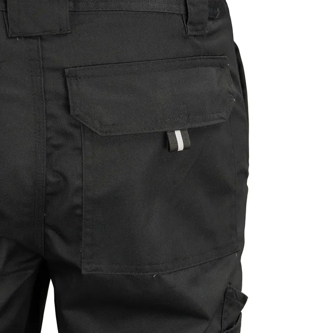 Pantalon Activex Cargo Gabardina 80/20 Negro UV 5