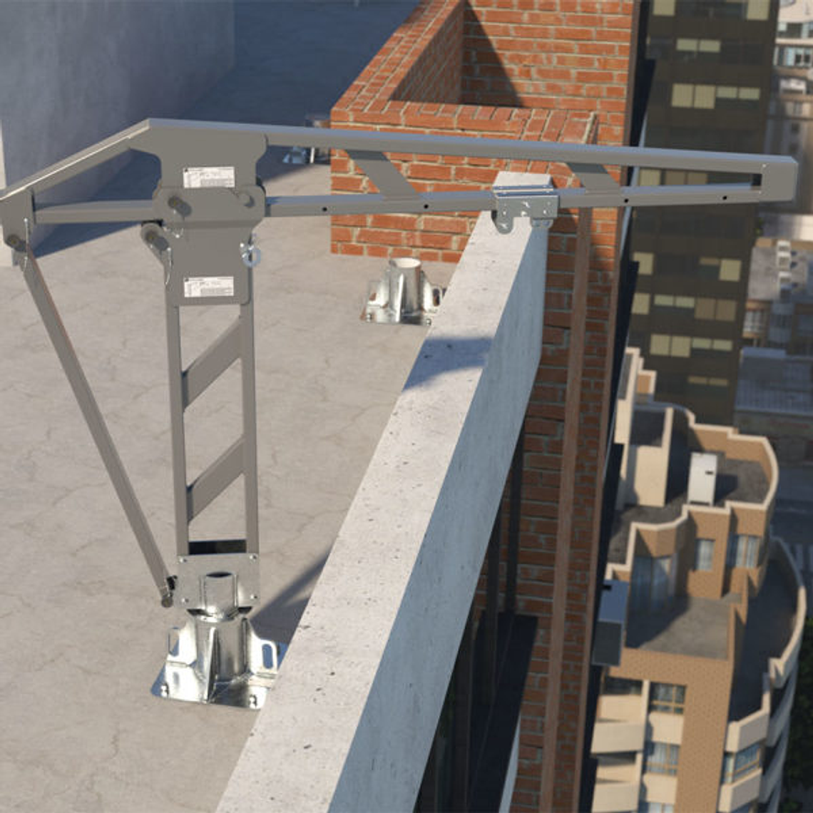 ANCLAJE TEMPORAL SAFETYLINK - KIT DE PESCANTE FASTFIT 16.22 2