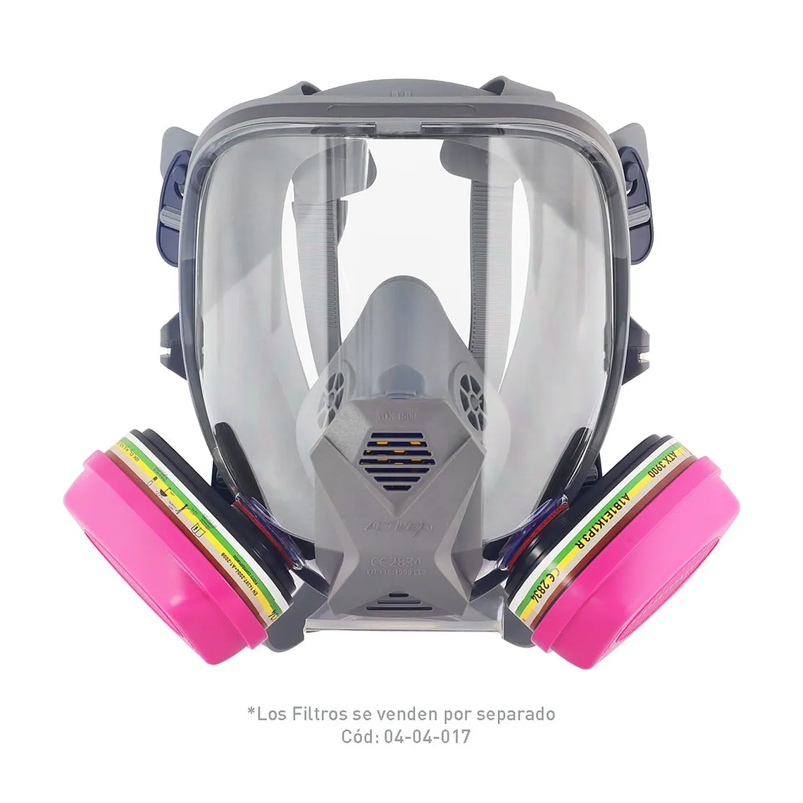 Respirador Activex Full Face Silicona ATX 1500 Talla Universal 2