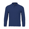 Polera Activex Pique Azul Marino M/Larga UV 1