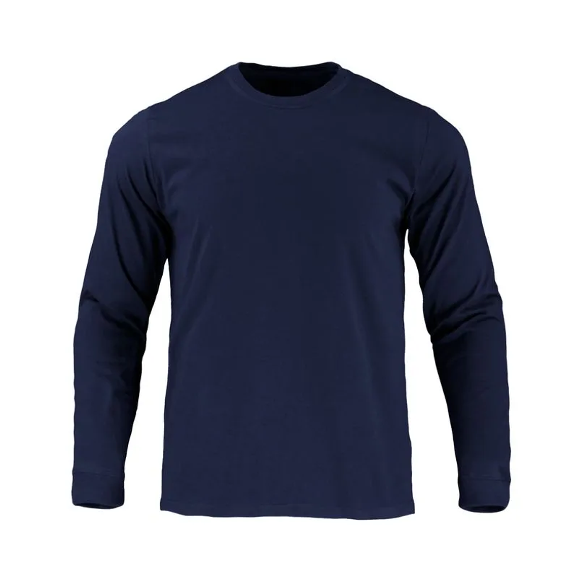 Polera Activex Polo Azul Marino M/Larga UV 2