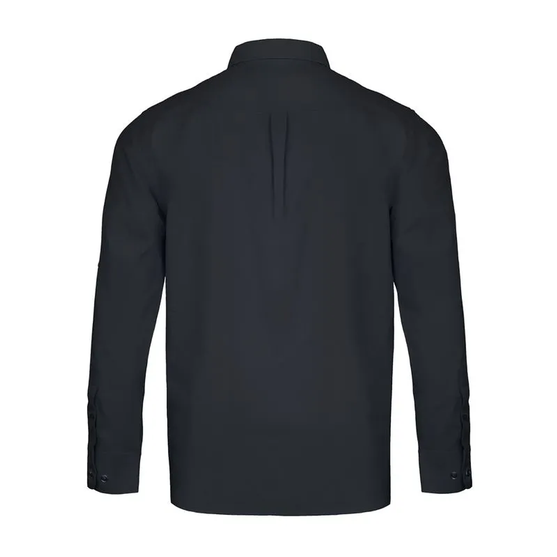 Camisa Activex Trevira M/larga Negra 2