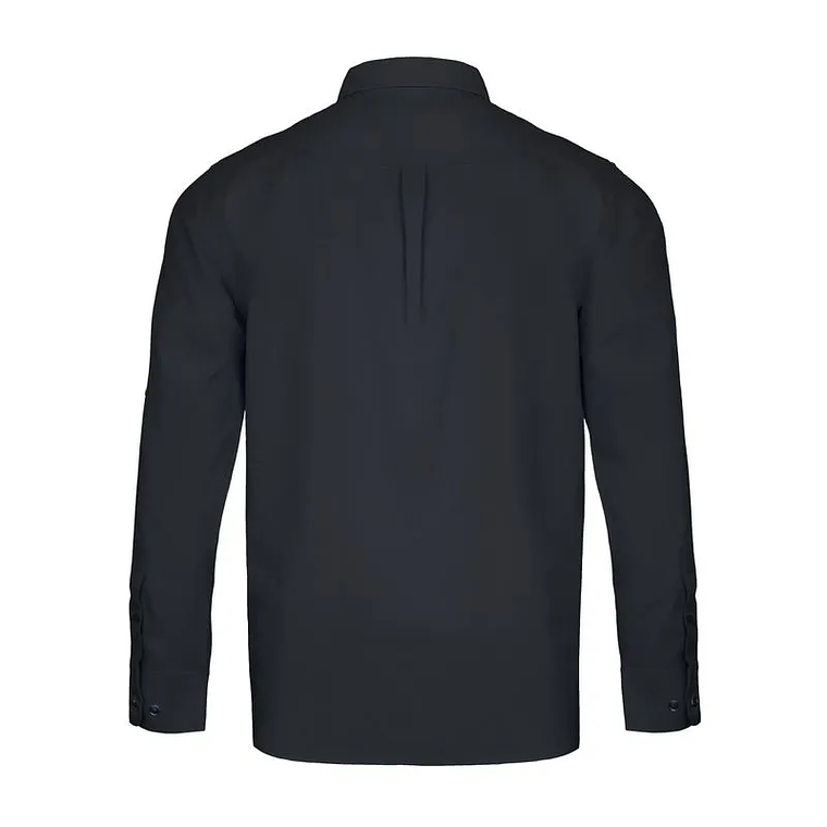 Camisa Activex Trevira M/larga Negra 2