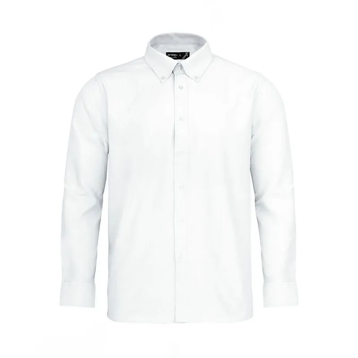 Camisa Activex Oxford M/Larga Blanca UV 1