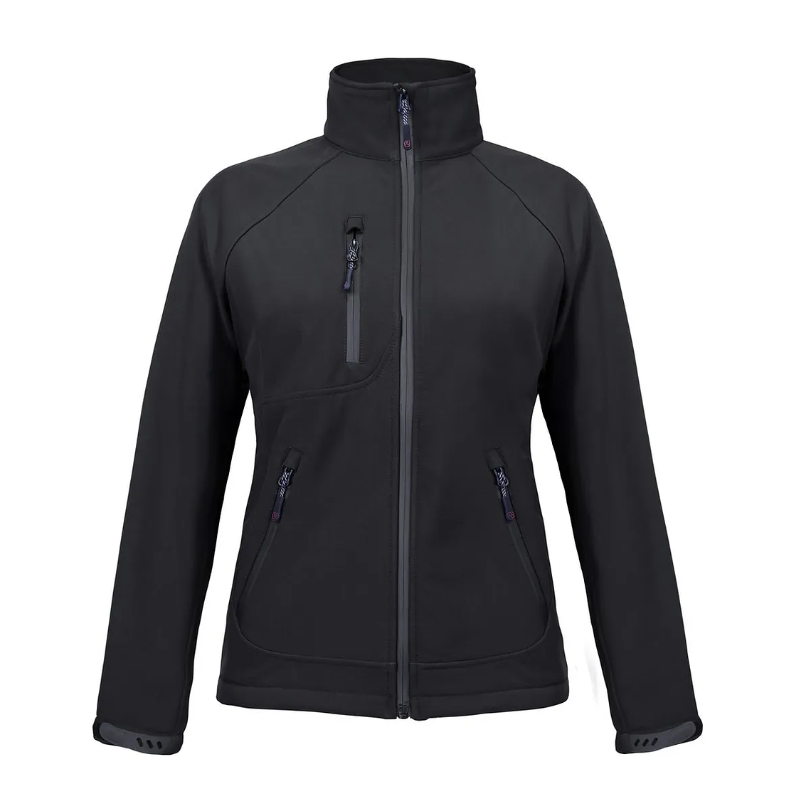Chaqueta Softshell Negra Mujer Z-1600 1