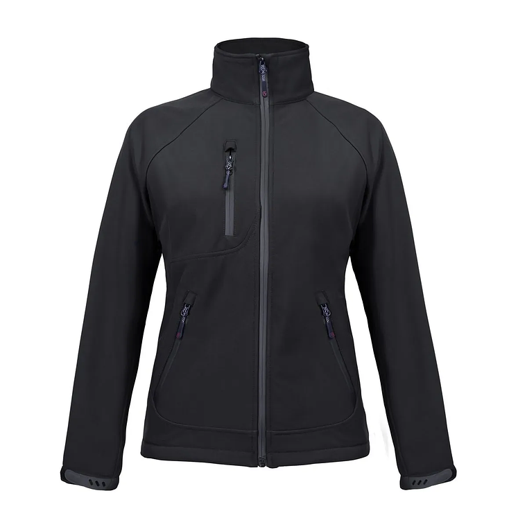Chaqueta Softshell Negra Mujer Z-1600 1
