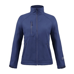 Chaqueta Softshell Azul Mujer Z-2600