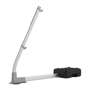 Poste Baranda Inclinado Autosoportante