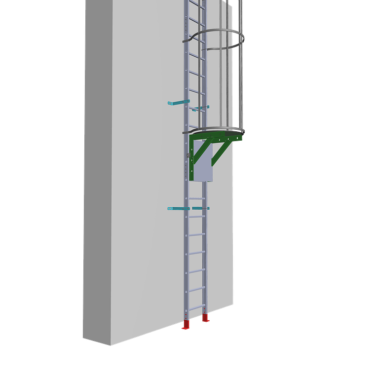 Fijación de Piso de Escala 3