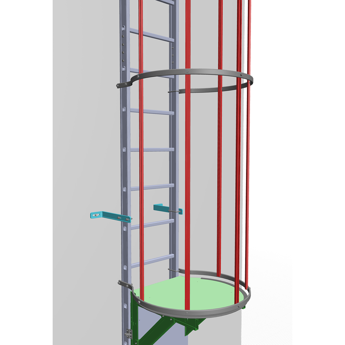 Perfil del Aro para Jaula de Escala 3