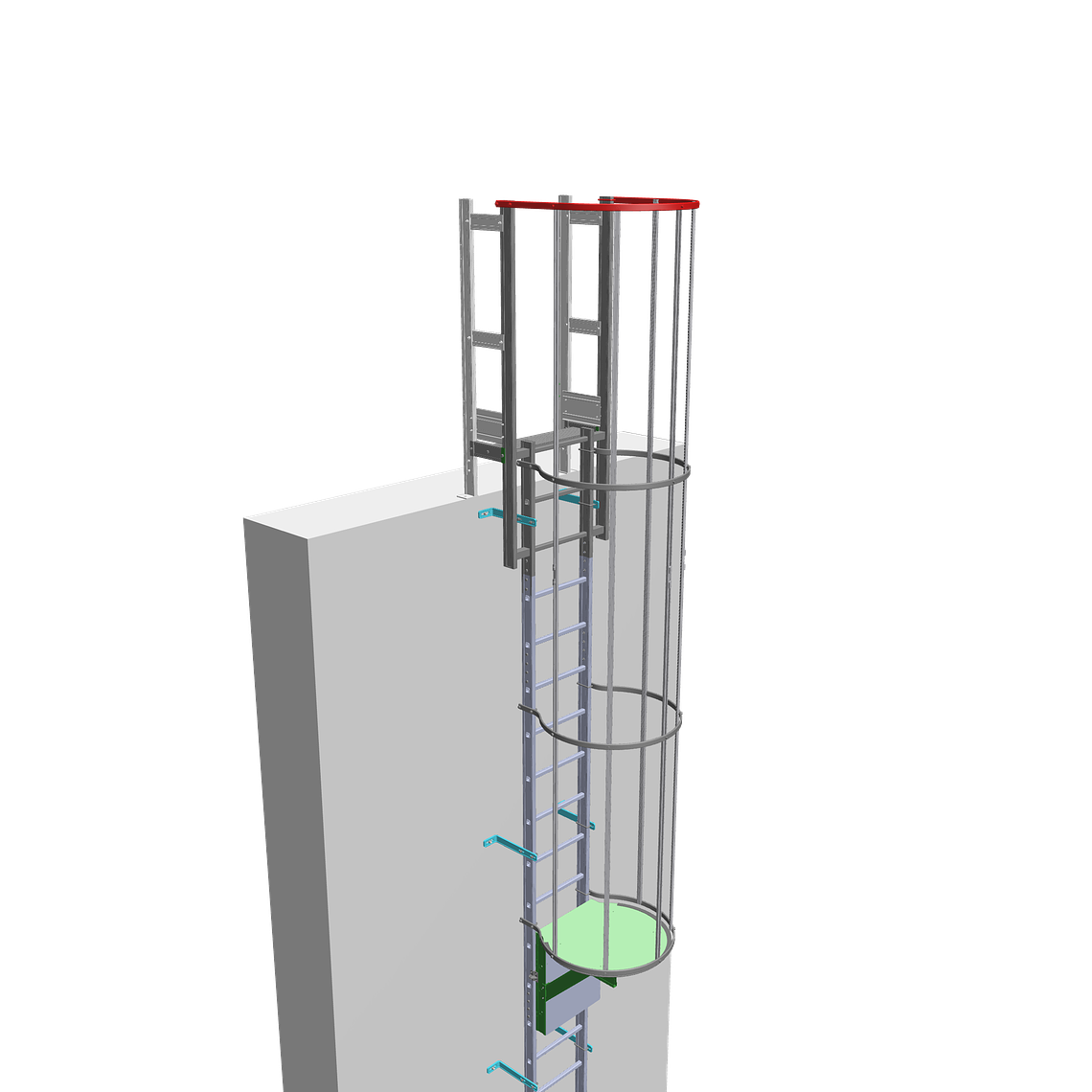Aro Extendido para Jaula de Escala 3