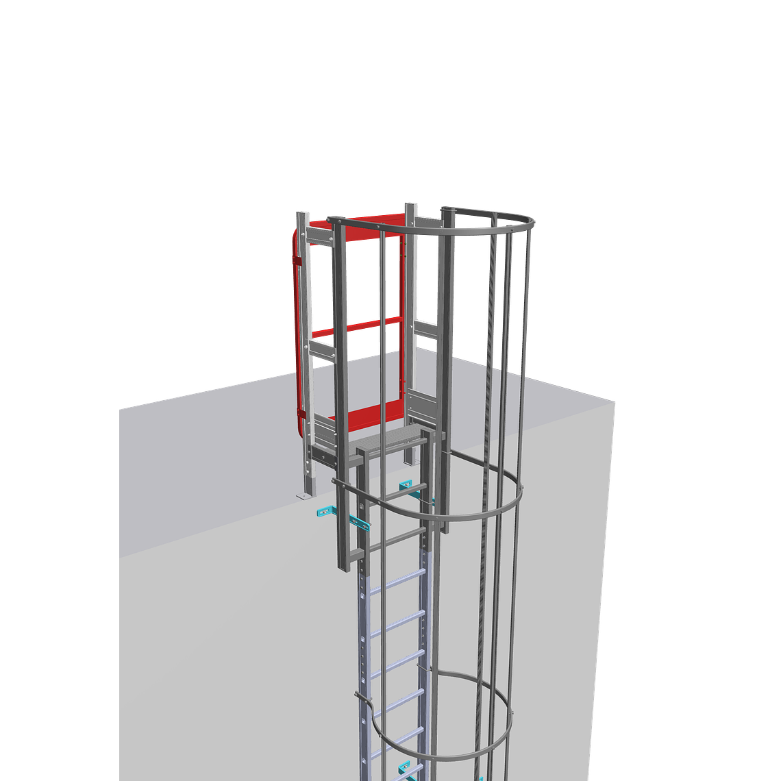 Puerta de Acceso Superior para Escala 2