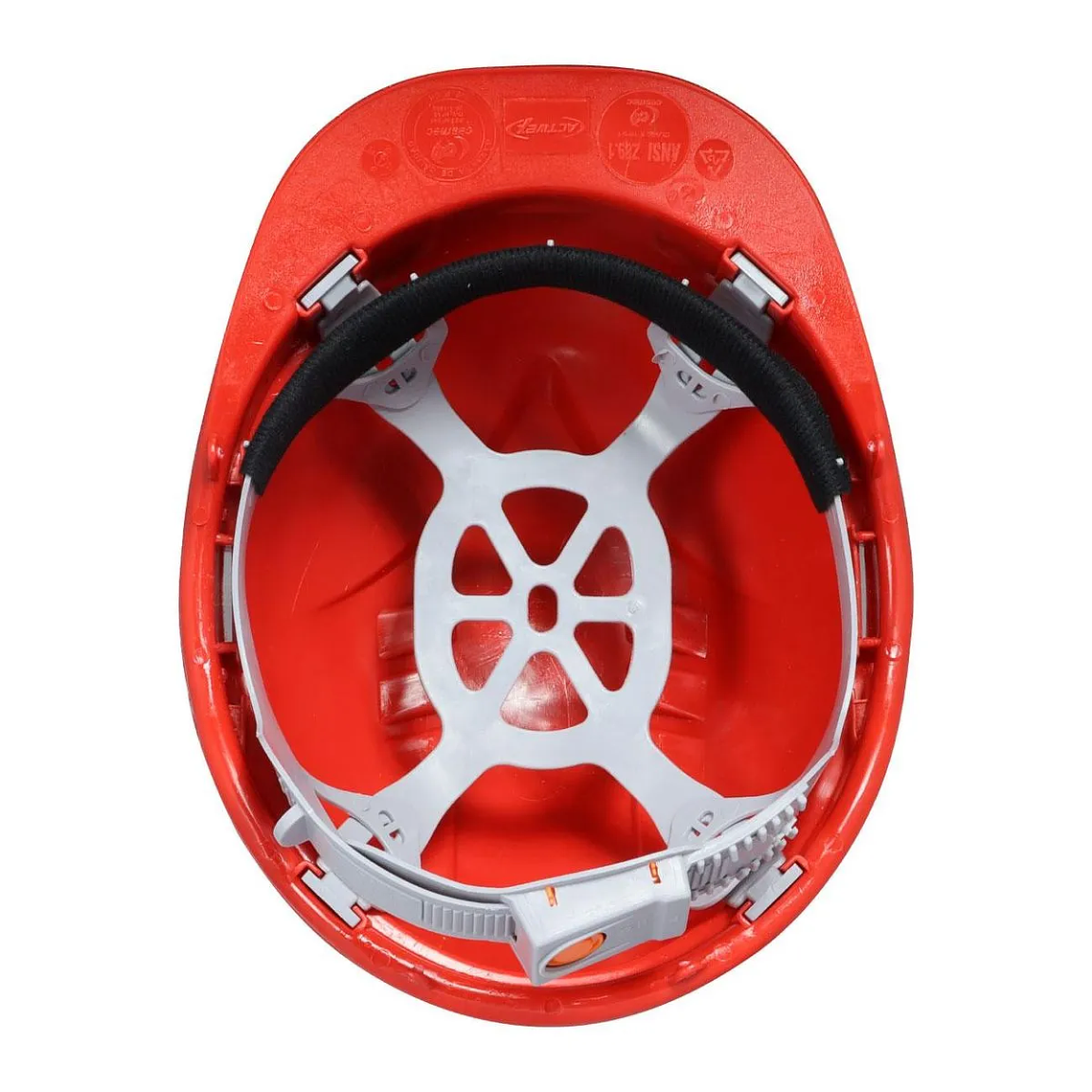 Casco Activex III Rojo Arnes Boton 3