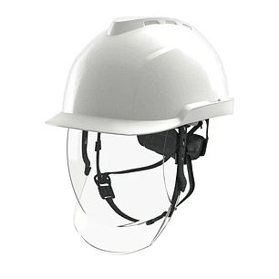 Casco MSA V-Gard 950 Blanco c/ Visor 4Ka GVF1A-C0A0000-000