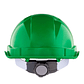 Casco Activex I Verde Porta Lampara con Ratchet - Miniatura 5