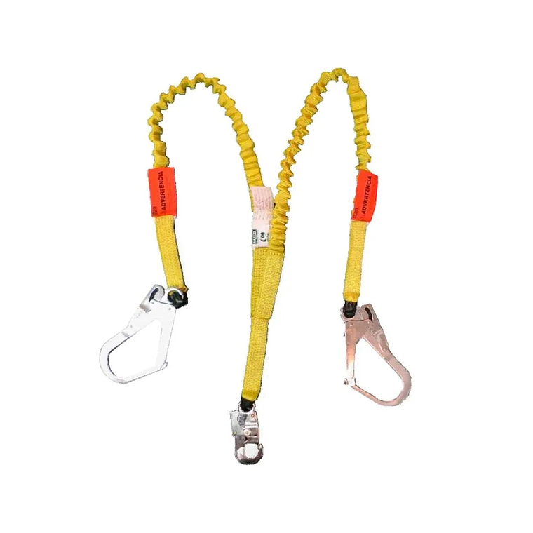 CABO MSA TIPO Y ELASTICADA CON GANCHO ESCALA 1,8 MT 278418 2