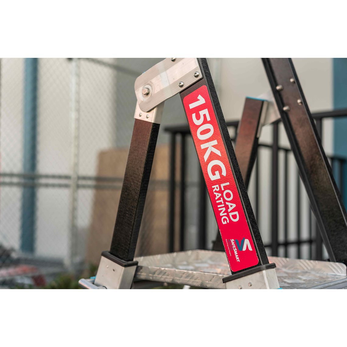 Escalera plataforma ajustable 4