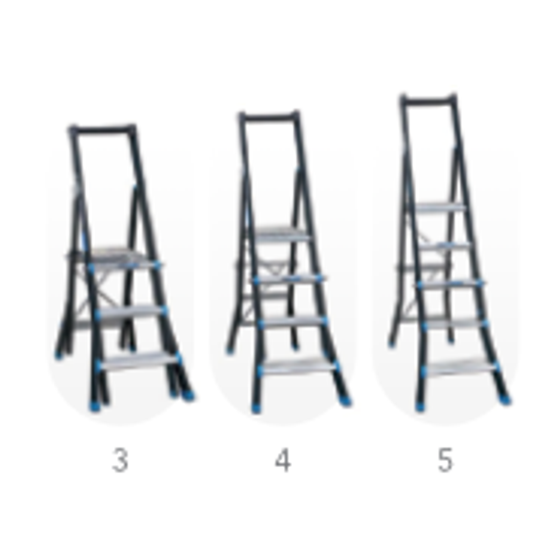 Escalera plataforma ajustable 8