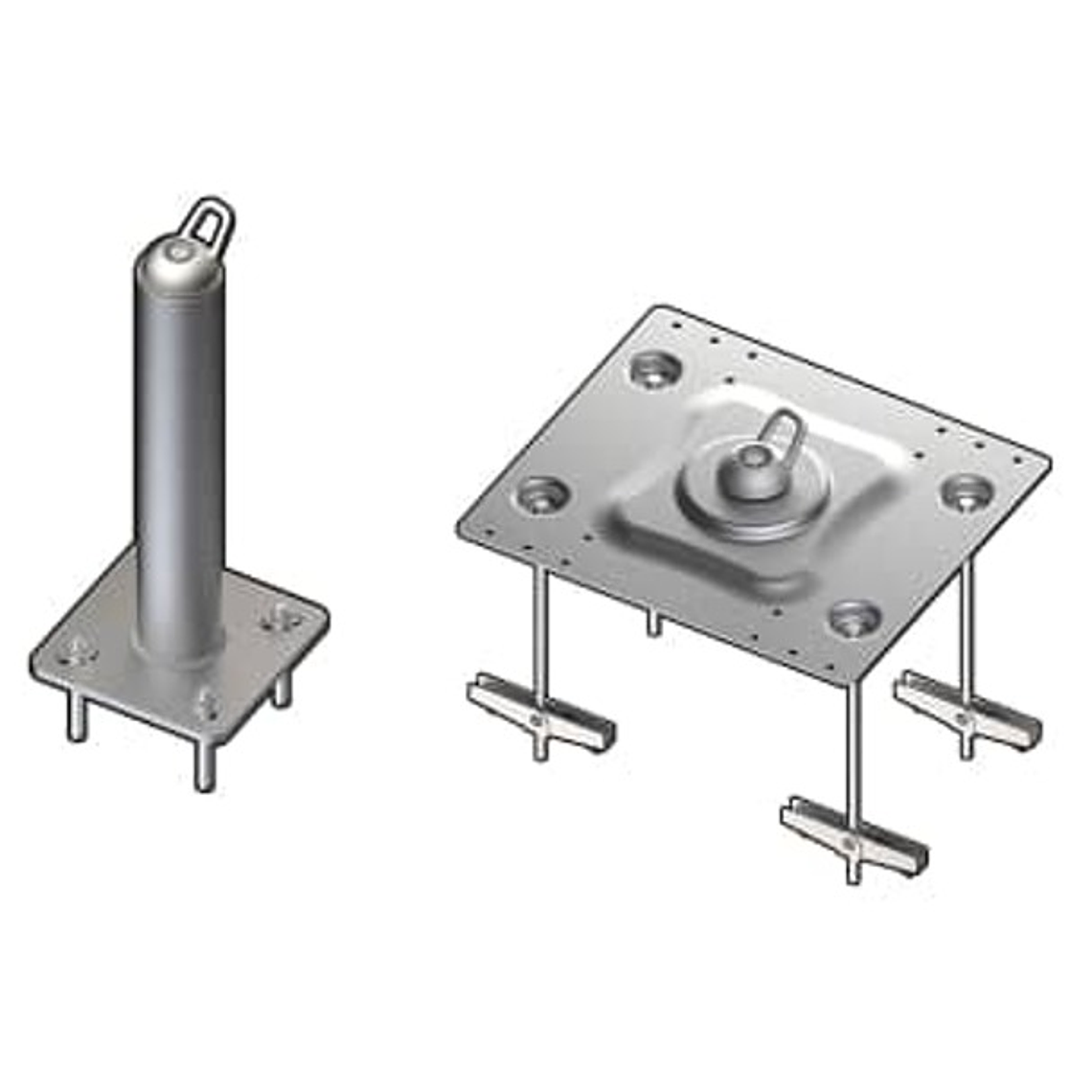 ANCLAJE GIRATORIO, ACERO INOXIDABLE 304 3
