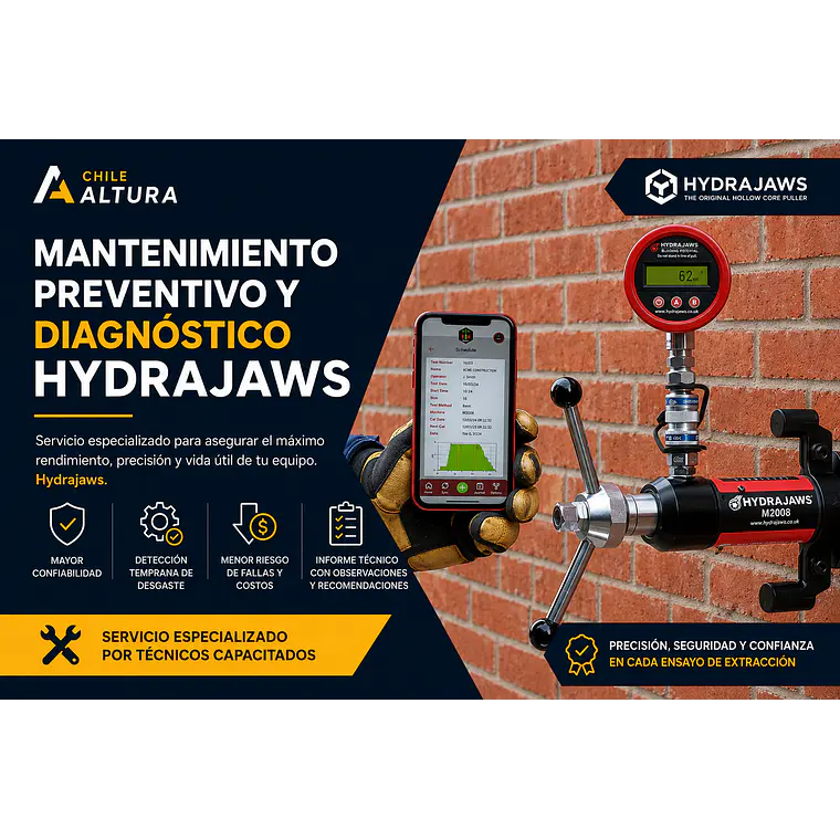 Mantenimiento preventivo y diagnóstico Hydrajaws 1
