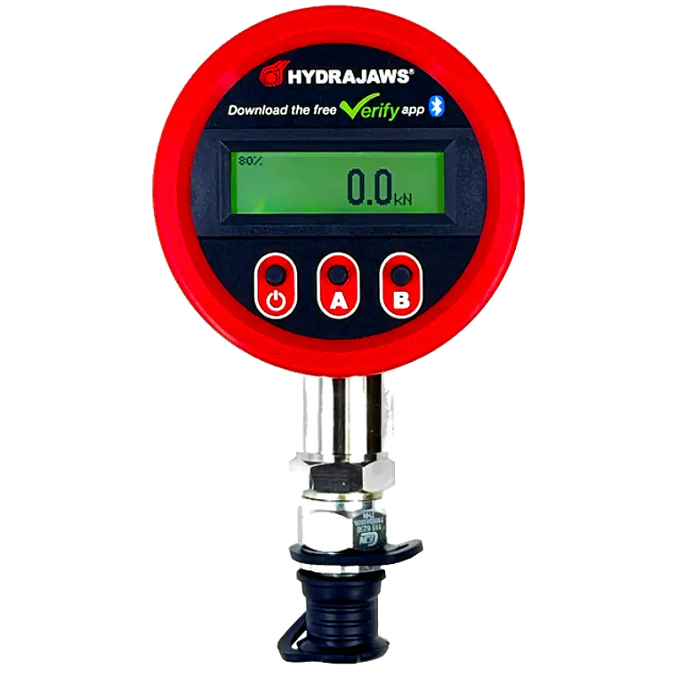 Calibración de Manómetro Digital Hydrajaws 1