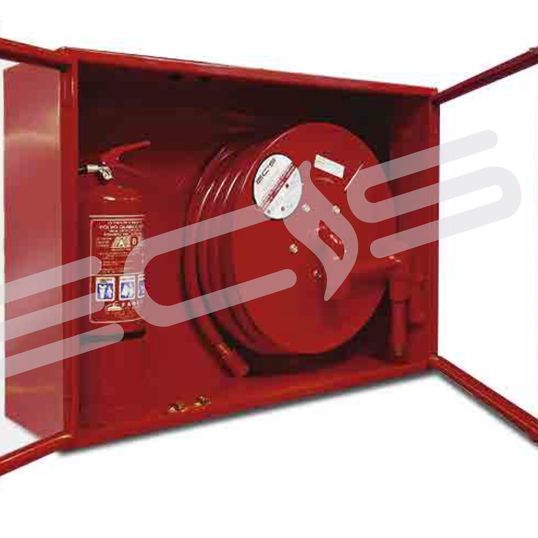 Gabinete Red Húmeda Metálico Mixto para Manguera y Extintor 1