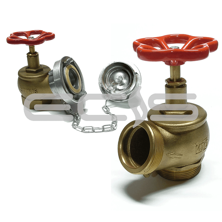 Válvula de Incendio Tipo Globo 45º 2