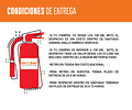 Extintor PQS 1 Kilo ABC Multipropósito (Polvo Químico Seco)