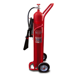 Carro Extintor CO2 de 10 Kilos (Dióxido de Carbono)