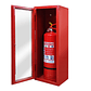 Gabinete Metálico Porta Extintor con Puerta de Vidrio - Miniatura 2