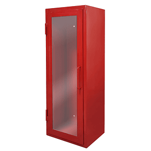 Gabinete Metálico Porta Extintor con Puerta de Vidrio