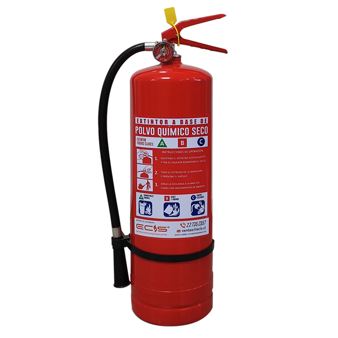 Extintor PQS 6 Kilos ABC Multipropósito (Polvo Químico Seco) 1