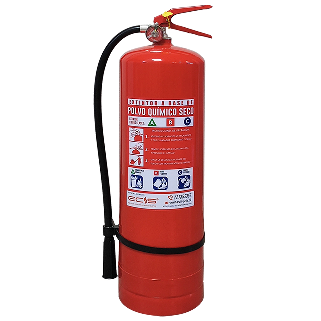 Extintor PQS 10 Kilos ABC Multipropósito (Polvo Químico Seco) 1